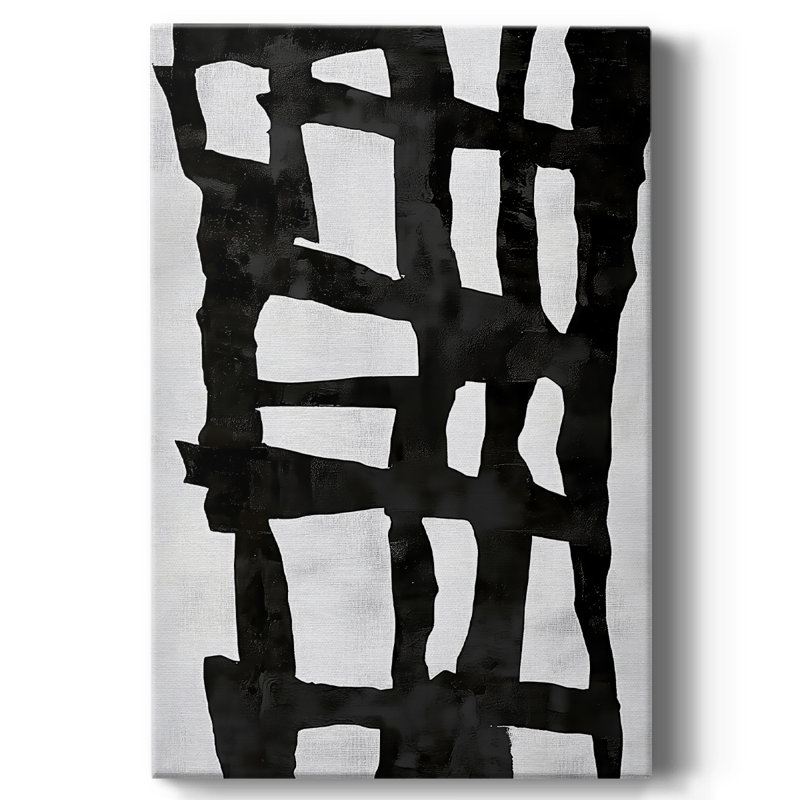 Toile tendue abstraite CCX Gallery - prête à être accrochée, H 18 po x l 12 po
