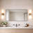 Kye Vertical Rounded Rectangular Wall Mirror - Polished Nickel-1427167187-1358159945