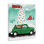 Père Noël au volant d'une voiture de Noël, conception par Jilly Jack Designs-1207860485