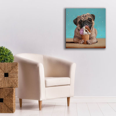  'Neapawlitan' by Lucia Heffernan Canvas Wall Art, 26" x 26"