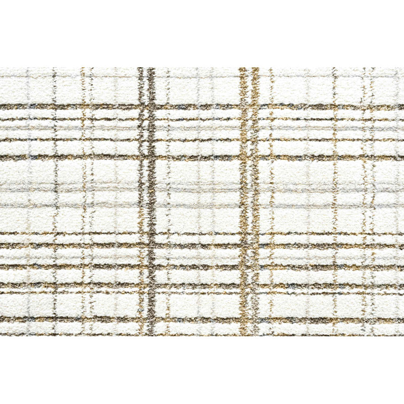 Aglaia Plaid Indoor / Outdoor Area Rug, Rectangle 160 x 230cm