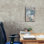 Epic Graffiti 'Summer Blues Bouquet'  by Art Licencing Studio Canvas Wall Art, 26" x 40"