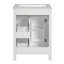 Meuble-lavabo de 24 po avec lavabo en céramique, porte à fermeture douce et tiroirs, supports de rangement doubles | Idée de cadeau-628764576-628764578