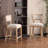 Netzer Fabric Upholstered Counter Stools-474031409