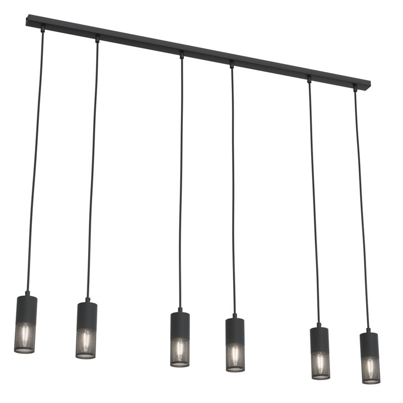 Avishay 6 - Light Pendant, Matte Black