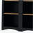 Free Standing 5 Tier Bookshelves, Bookcases Set of 2, Farmhouse Two-Tone Storage Cabinet with Adjustable Shelves-665635917