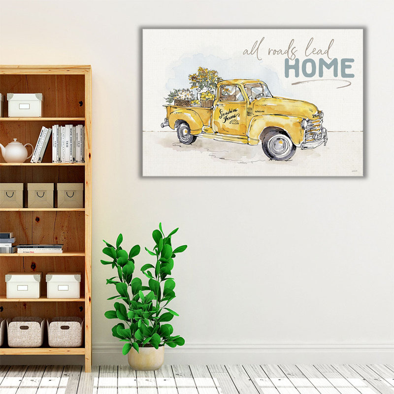 Farmhouse Flea Market I - reproduction d'art sur toile, H 20 po x l 30 po