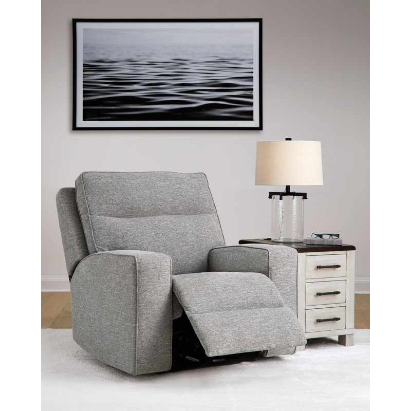 Kerle Upholstered Polyester Power Recliner