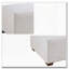 Repose-pieds modulaire moderne avec tissu performant
