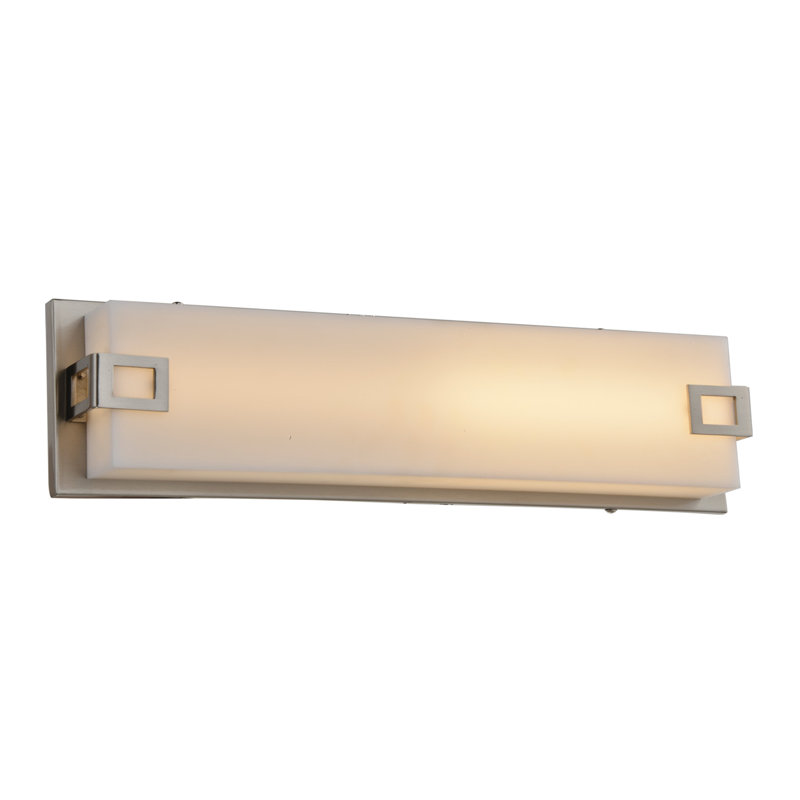 Johnston Dimmable LED Bath Bar, Brushed Nickel