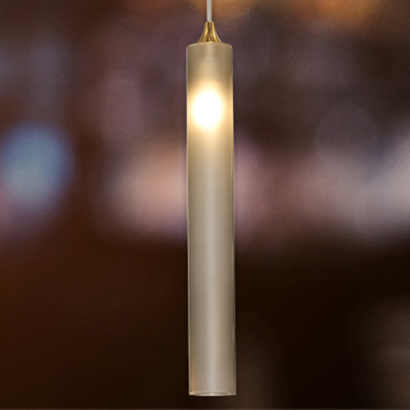 Luminaire suspendu cylindrique à 3 lumières Rainfall, Gris, Blanc