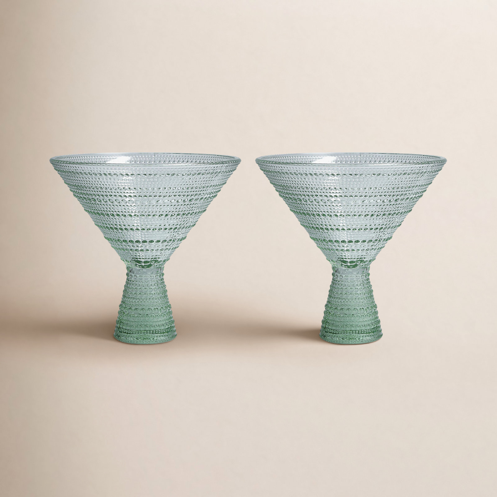 Jupiter Martini Glass, Sage