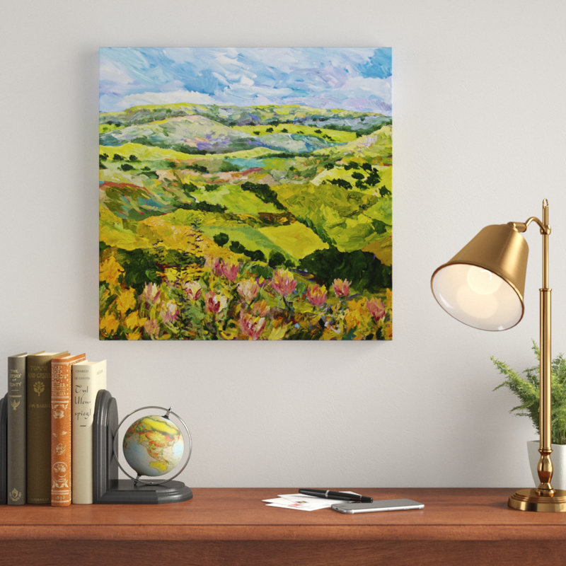 «Half Way Home» par Allan Friedlander, reproduction d'art sur toile, H 36 po x l 36 po, Toile tendue