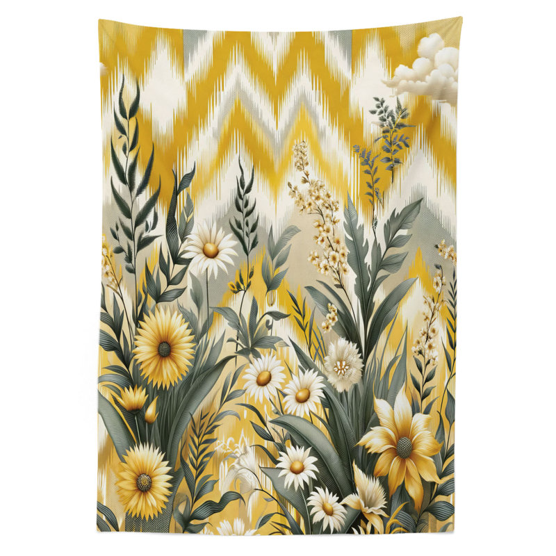 Duntson Rectangle No Pattern Microfiber Tablecloth, 84" Rectangle