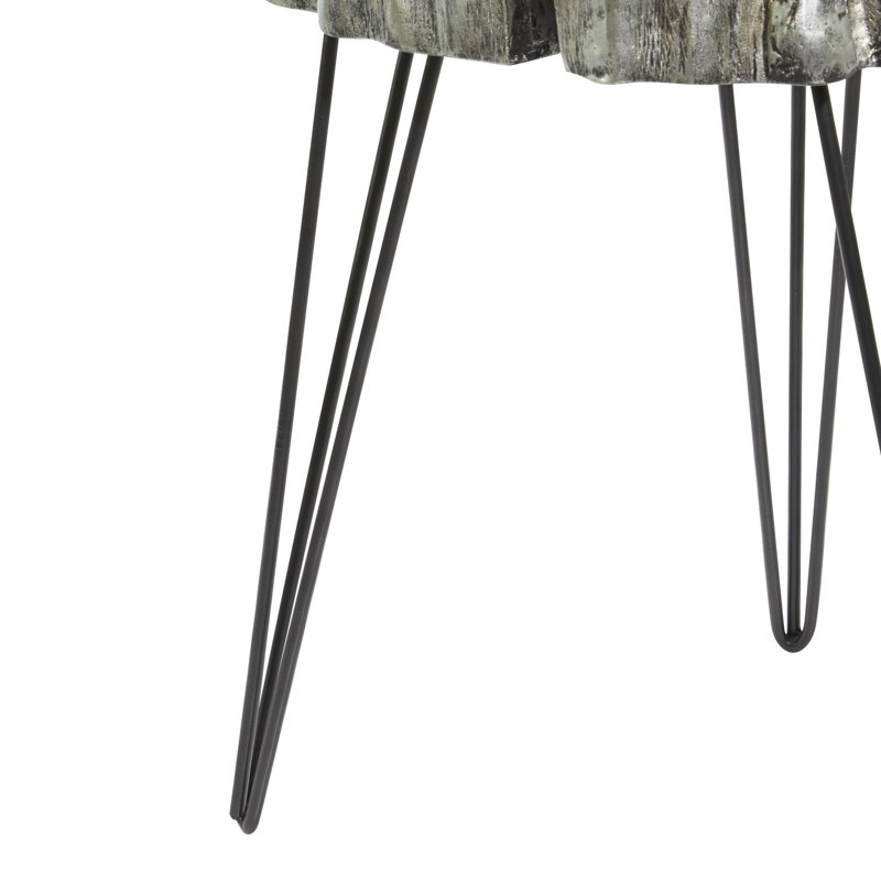 Table d'appoint Calne, gris