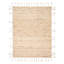 Tapis beige Sienna 5 pi 7 po x 7 pi 7 po