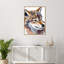 «Wolf» par Gombosi, reproduction d'art sur toile encadrée-776033820