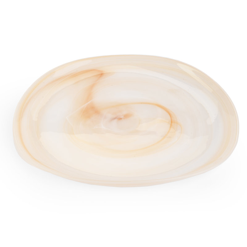 Wrought Studio™ Gjyltene Glass Platter