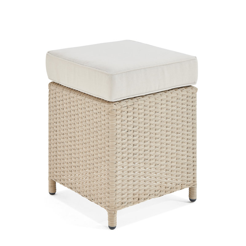 Upholstered Outdoor Ottoman