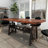 Reale Solid Wood Top Dining Table