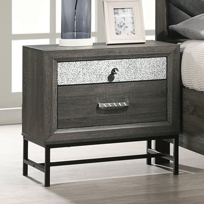 Table de chevet, gris