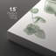 «Pastel Forest and Jungle Plant Close Ups Nature Plants», art numérique moderne-102292259-102292260