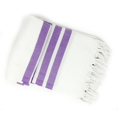 Serviette de plage 100% coton Luxury Pestemal Fouta