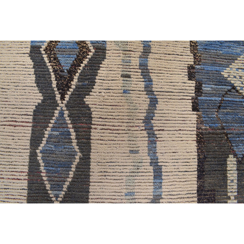 Tapis rectangulaire en laine 12 pi x 19 pi