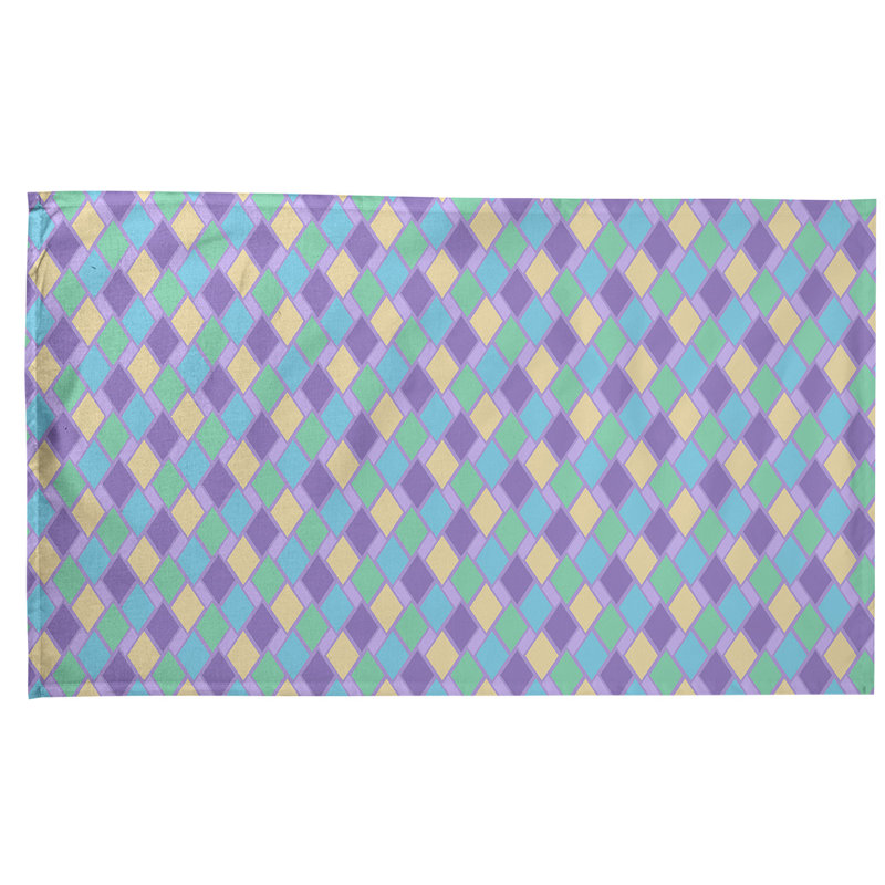Mcguigan Tea Towel Kitchen Towel, Cotton Twill, Purple/Blue