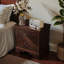 Table de chevet classique avec tiroirs spacieux-895067620
