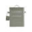 Metal Laundry Powder Container with Lid and Scoop