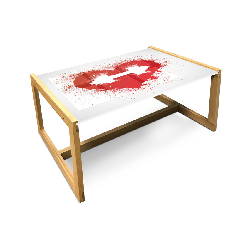 Dulce Sled Coffee Table, 40cm H x 91cm W x 62cm D
