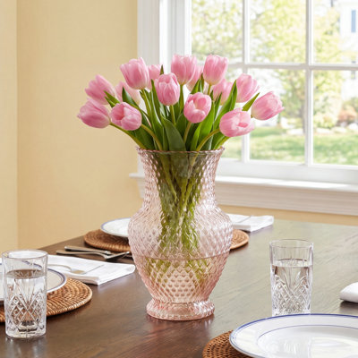 Teaberry Handmade Glass Table Vase