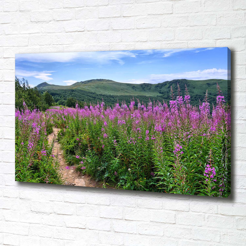 Green Hills - Wrapped Canvas Print