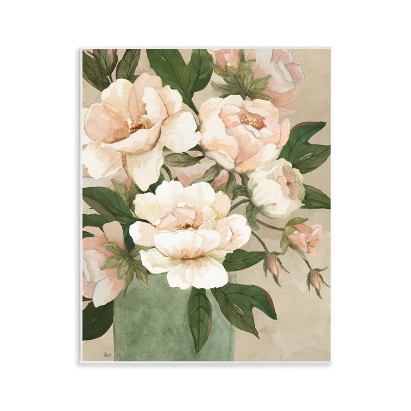 "Chic Elegant Rose Bouquet", art par Nan