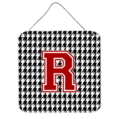 « houndstooth » par denny knight, impression sur plaque