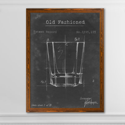 " Barware Blueprint I " by Paul Cezanne