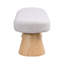 Chambre à coucher en tissu beige, longueur de 49 po, capacité de 300 lb, banc en tissu sans assemblage pour la chambre à coucher, salle à manger, entièrement assemblé