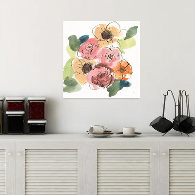 Bouquet tendance I, art floral contemporain