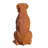 Sitting Boxer Dog Statue