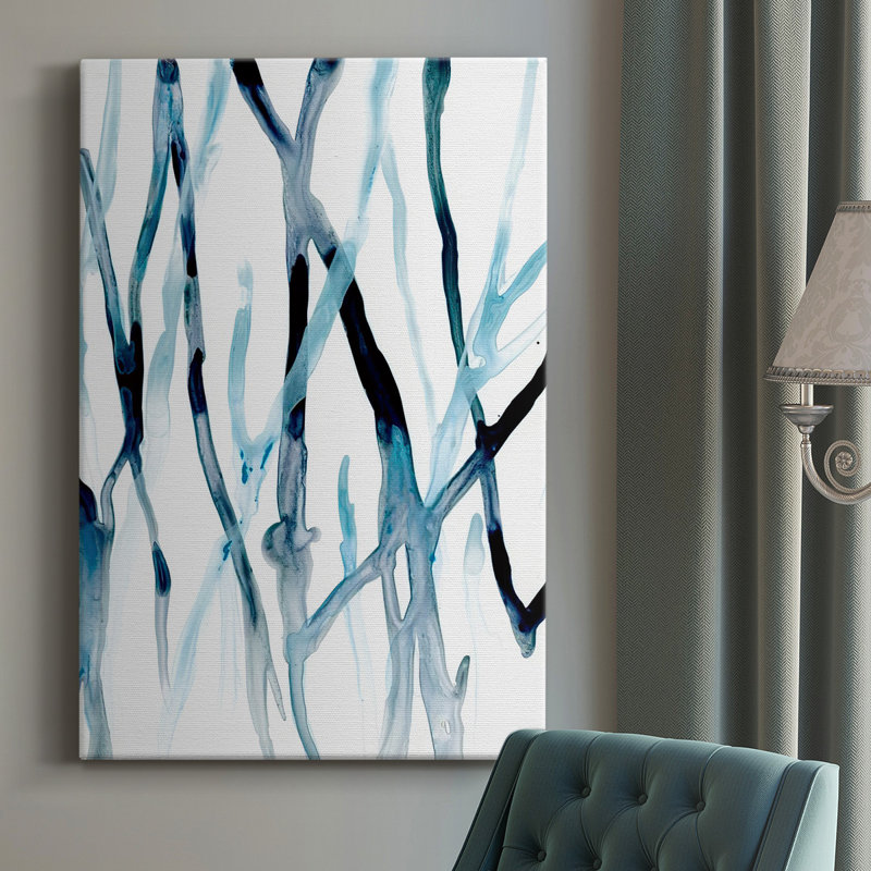 Runnel II - reproduction sur toile tendue, H 18 po x l 12 po x P 1,5 po