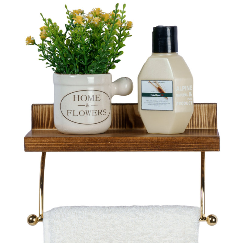 1 Wall Towel Rack