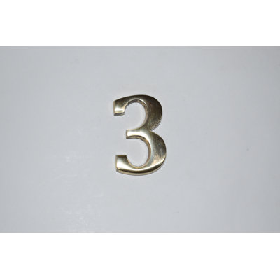 Tyonna 10cm H Metal House Number