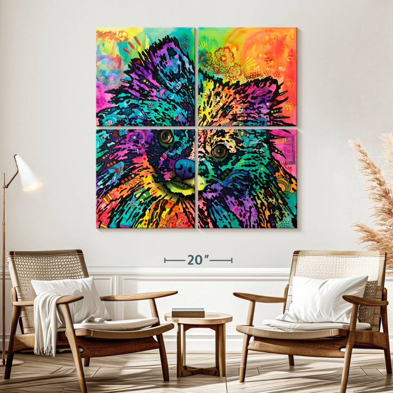 Brampt Dasher, 57" H x 57" W