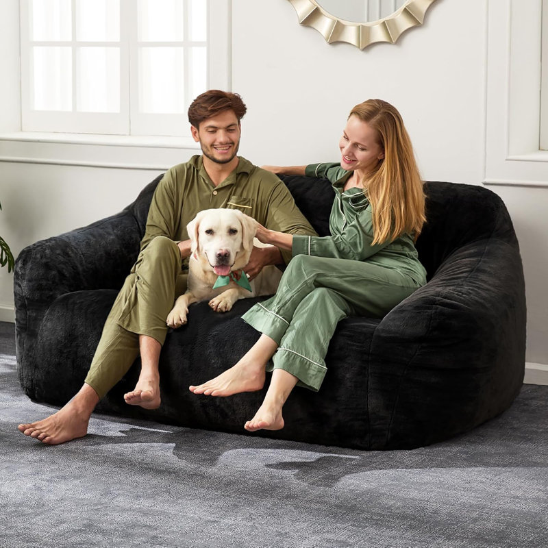 Bean Bag Chair, Black