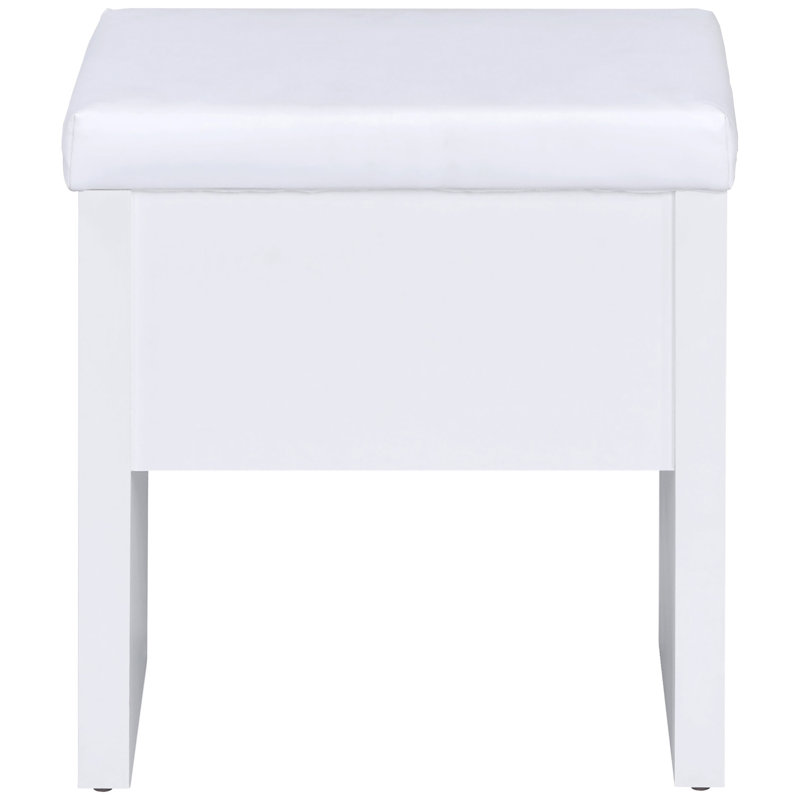 Coiffeuse avec miroir et tabouret Walsh