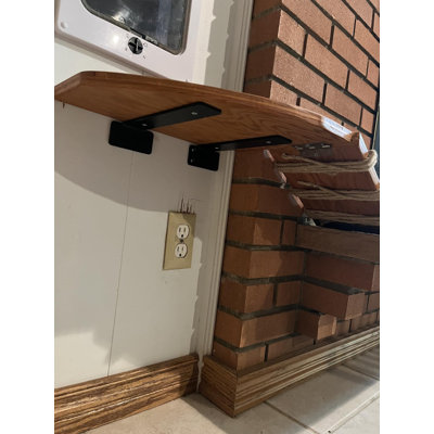 6 Pack Floating Shelf Brackets, 6 Inch Heavy Duty Industrial Shelf Bracket