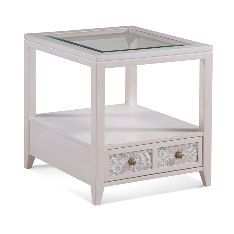 Edenton End Table, Bisque