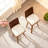 Upholstered Bar Stool with Metal Frame