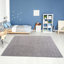Myshaggy Collection Rugs Solid Design in Grey-878221039